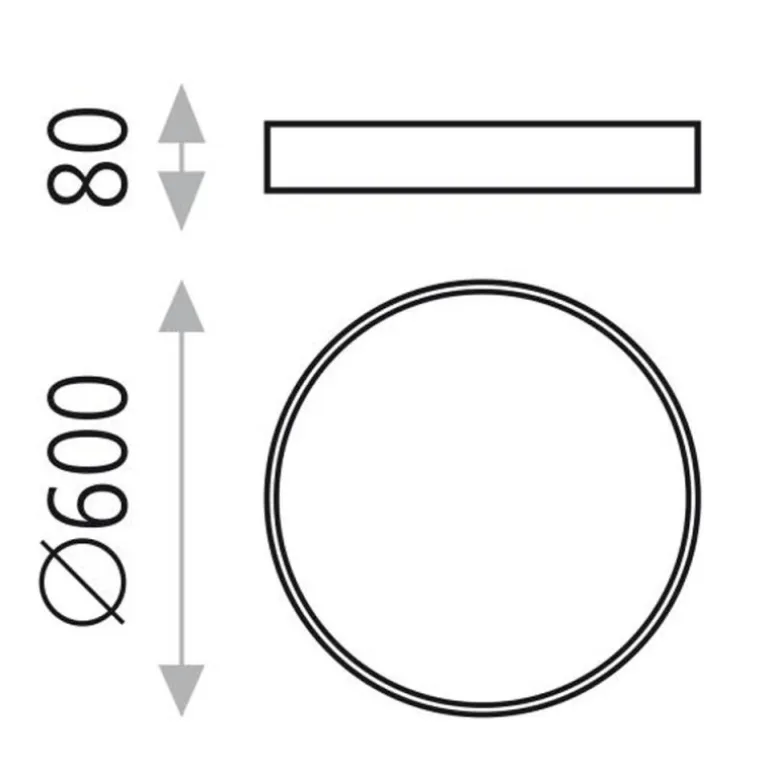Plafón Minsk Blanco 42w 4000k