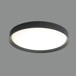 Plafón Minsk Negro 22w 4000k