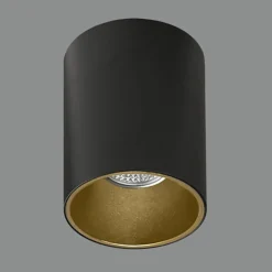 Plafón Soul Negro/oro