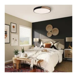 Plafón Taoro Smart Negro