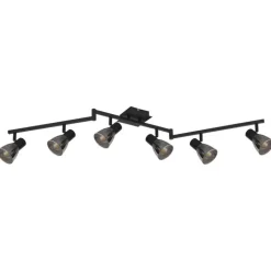 Regleta Claude 6L Negro