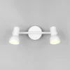 Regleta de focos superficie Cantar Blanco 2L 2XGU10 focos orientables