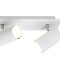 Regleta de focos superficie Marley 3L Blanco Orientable 3XGU10