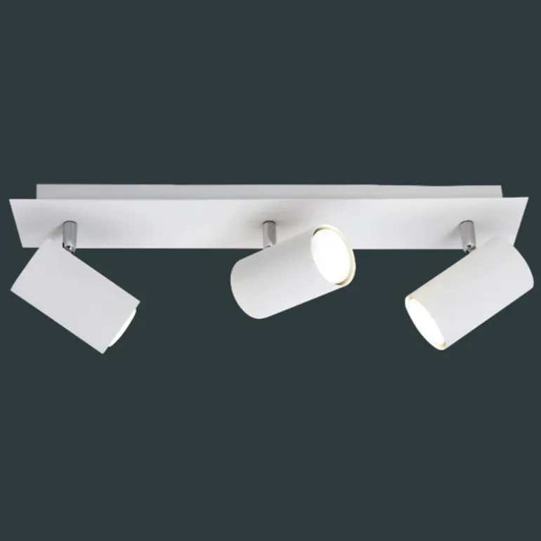 Regleta de focos superficie Marley 3L Blanco Orientable 3XGU10