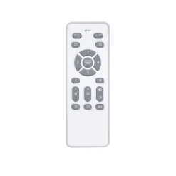 Ventilador de techo Aneto blanco LED 45w 3CCT acabado blanco estilo moderno aspas plegables motor DC 106cm Ø