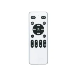 Ventilador de techo Antila blanco LED 60w 3CCT acabado blanco estilo moderno aspas plegables motor DC 106cm Ø