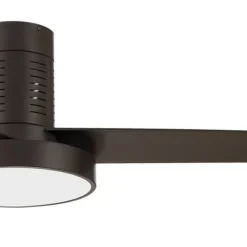 Ventilador de techo Boston café LED 36w 3CCT acabado café estilo moderno motor DC 132cm Ø