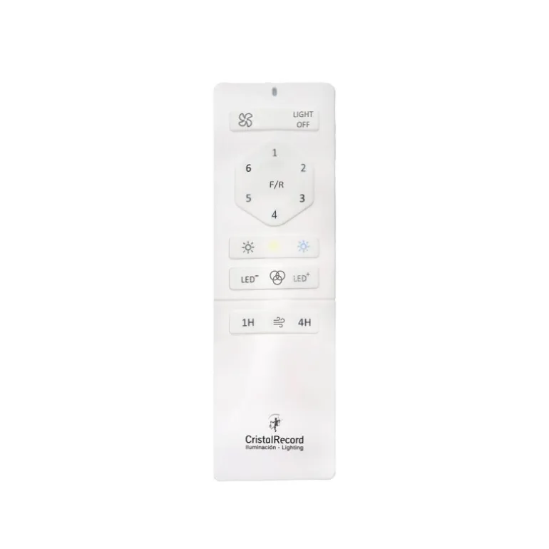 Ventilador de techo Corpi LED 35w 3CCT RGB acabado blanco/madera natural estilo moderno plafón con ventilador motor DC 50cm Ø