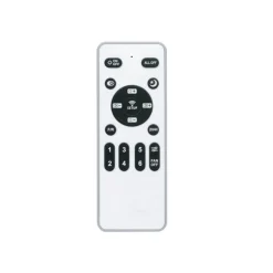 Ventilador de techo Martin blanco XL LED 80w 3CCT acabado blanco estilo moderno aspas plegables motor DC 123cm Ø