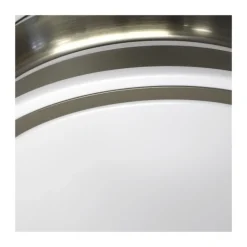 Ventilador de techo Martín níquel 72w LED integrado 3CCT acabado níquel estilo moderno aspas plegables motor DC 106cm Ø