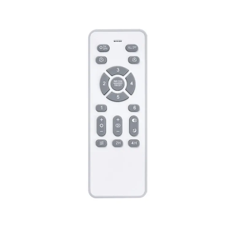 Ventilador de techo Movic blanco/madera LED 72w 3CCT acabado blanco estilo moderno aspas plegables motor DC 106cm Ø