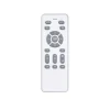 Ventilador de techo Niara blanco LED 55w 3CCT acabado blanco estilo moderno aspas plegables motor DC 106cm Ø