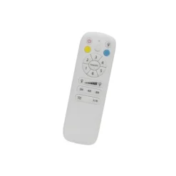 Ventilador de techo Stel blanco/claro LED 20W 3CCT acabado blanco aspas efecto madera estilo moderno motor DC 120cm Ø