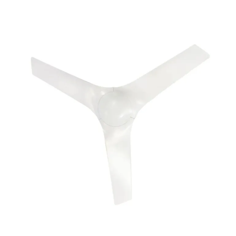 Ventilador de techo Storm IP44 Sin luz acabado blanco motor AC 3 velocidades para exterior 132cm Ø