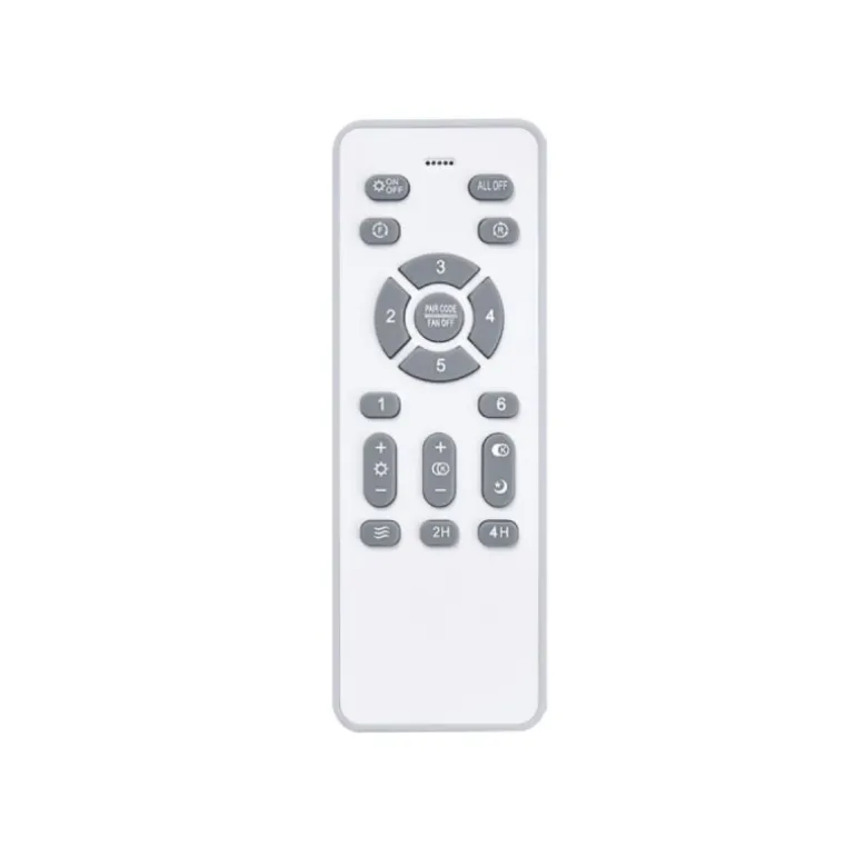 Ventilador de techo Venus blanco/haya LED 72w 3CCT acabado blanco/haya estilo moderno aspas plegables motor DC 106cm Ø